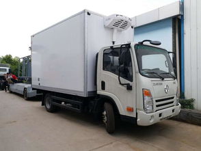 藍牌中型廂式冷藏車 大運4.1米廂長專用車型全解析